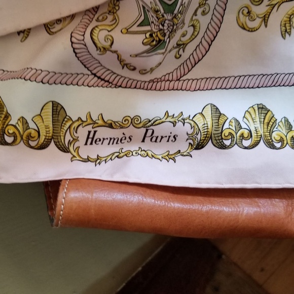 Vintage Hermes Paris Silk Scarf - Picture 2 of 8
